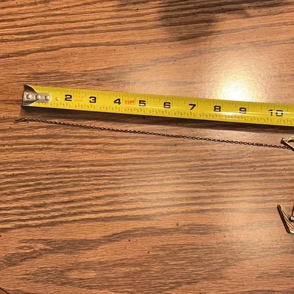 Signed Gard Berg Viking Longship Necklace Scandinavian Brutalist Bronze 1970s - Picture 11 of 12